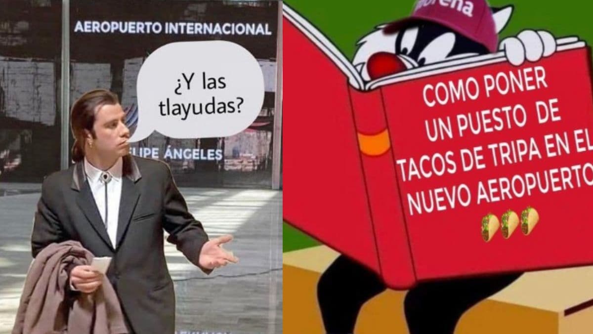 El nuevo aeropuerto tiene récord de despegues diarios de memes.