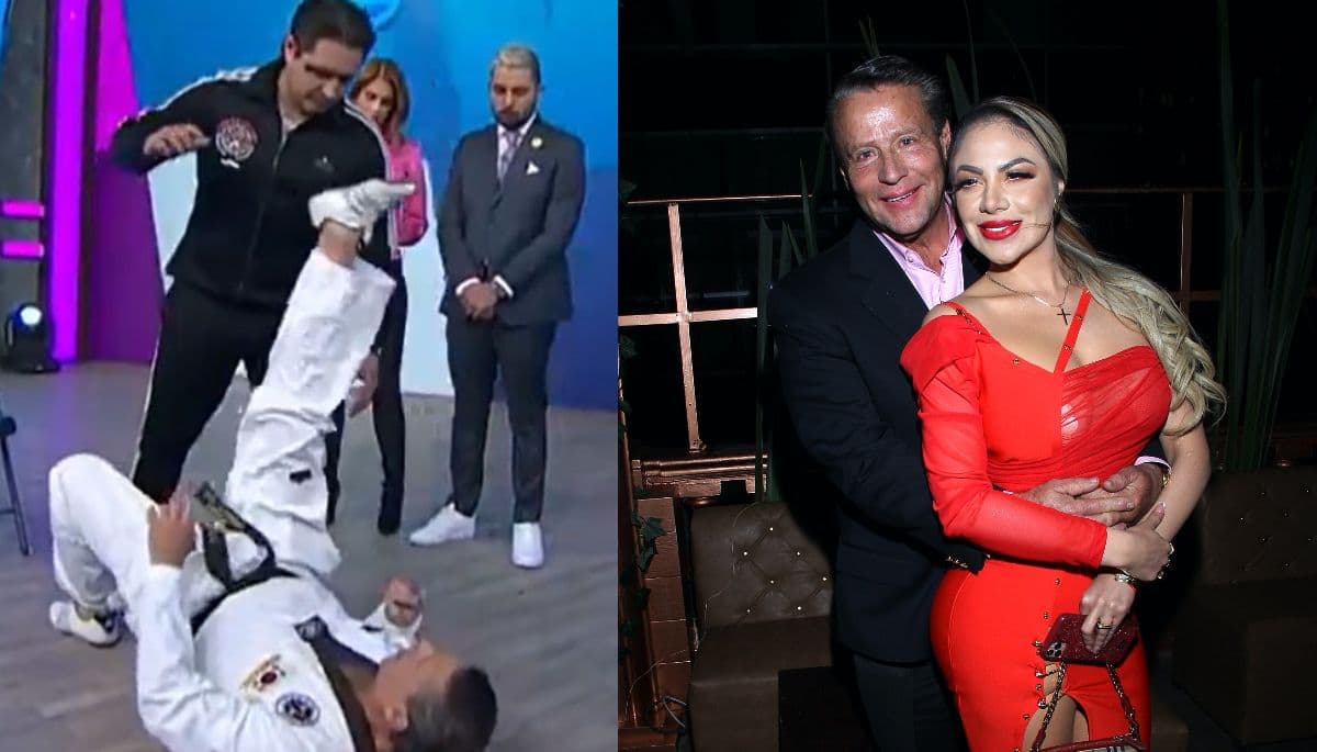 Novia de Alfredo Adame cuenta que lanza patadas de bicicleta durmiendo