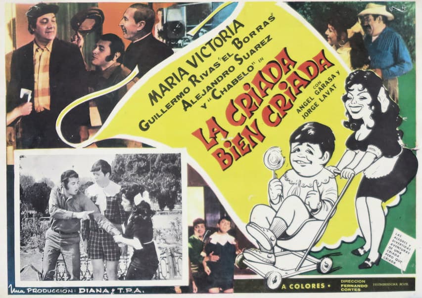 El éxito rotundo en la comedia se dio con La Criada bien criada, una serie de televisión -basada en una obra de teatro- que explotó en el cine.