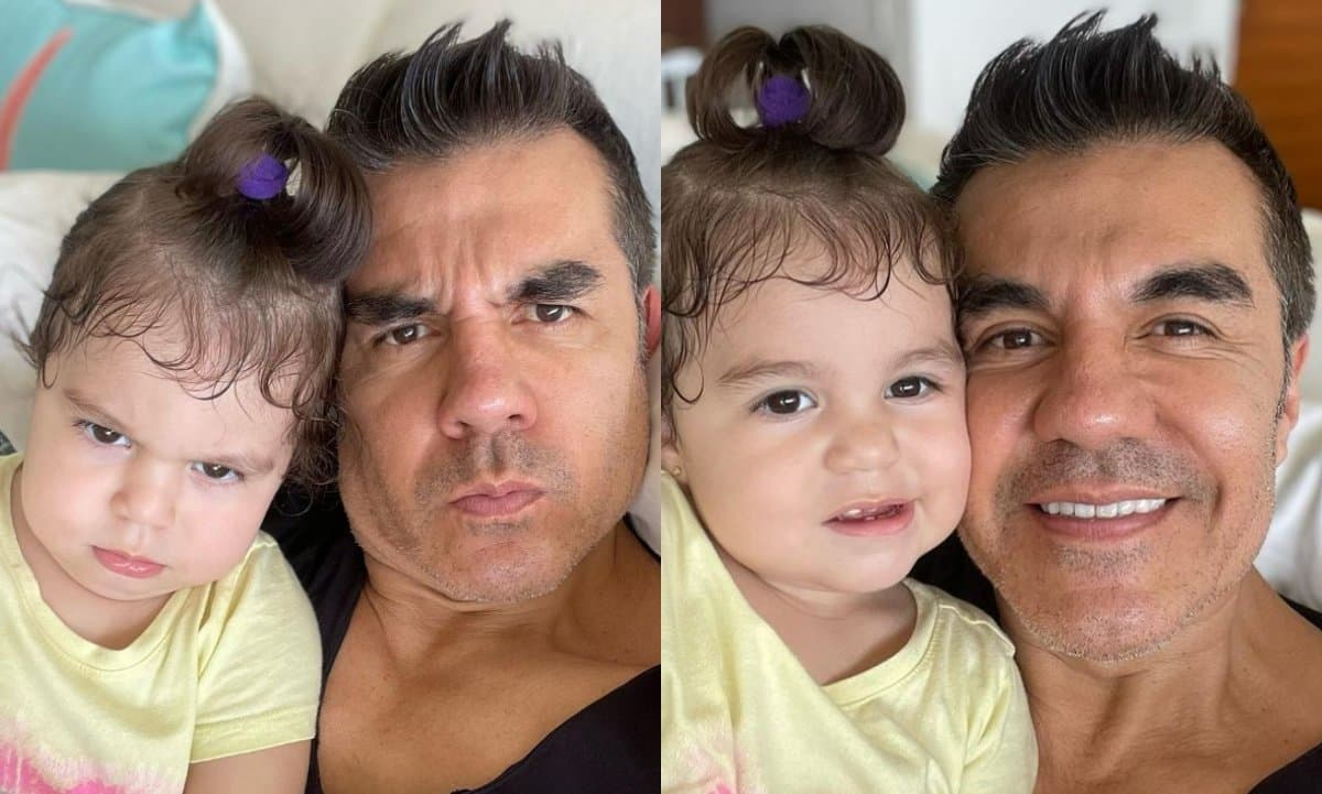 Adrián Uribe muestra tierno video de cómo su hijita ya sabe actuar