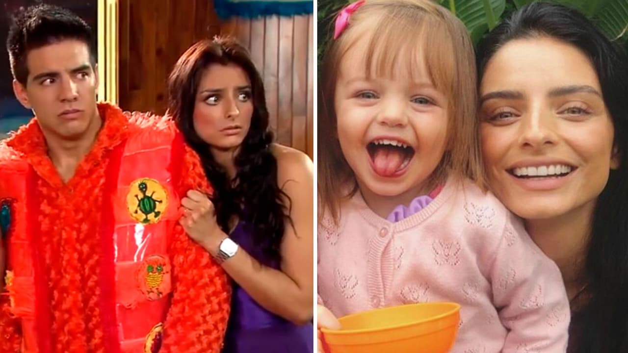 Kailani le da chachetas a Vadhir Derbez al estilo de La Familia P. Luche