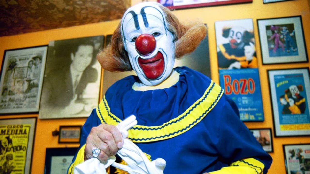 Así se veía Bozo sin maquillaje