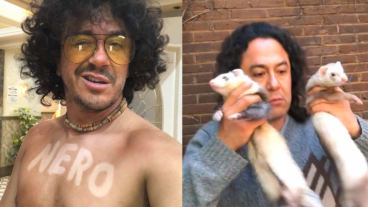Moisés Iván Mora crea la ‘danza del hurón’ y pone a bailar tribal a estos animalitos