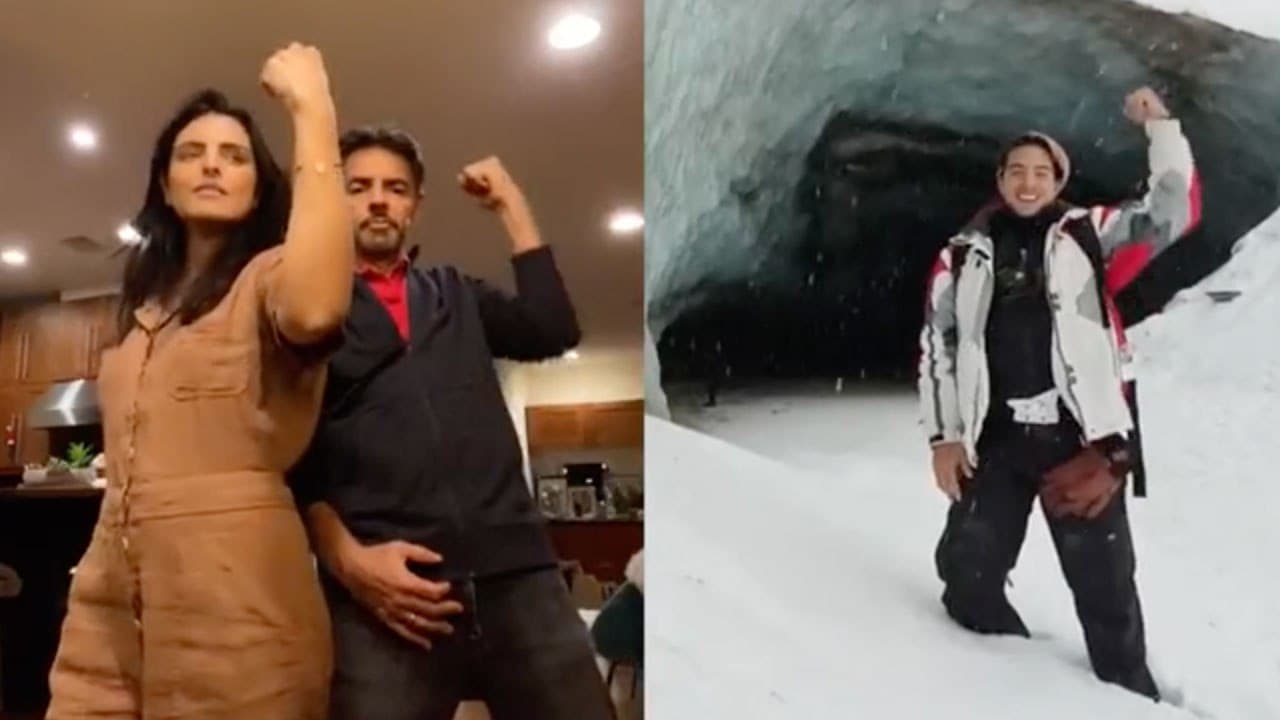 Los Derbez bailaron en TikTok