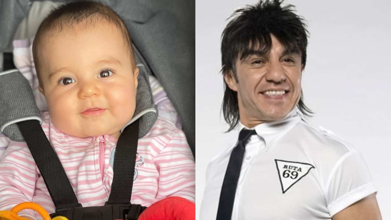 Adrián Uribe presume la carriola de su hija; está mejor que el microbús del Vitor