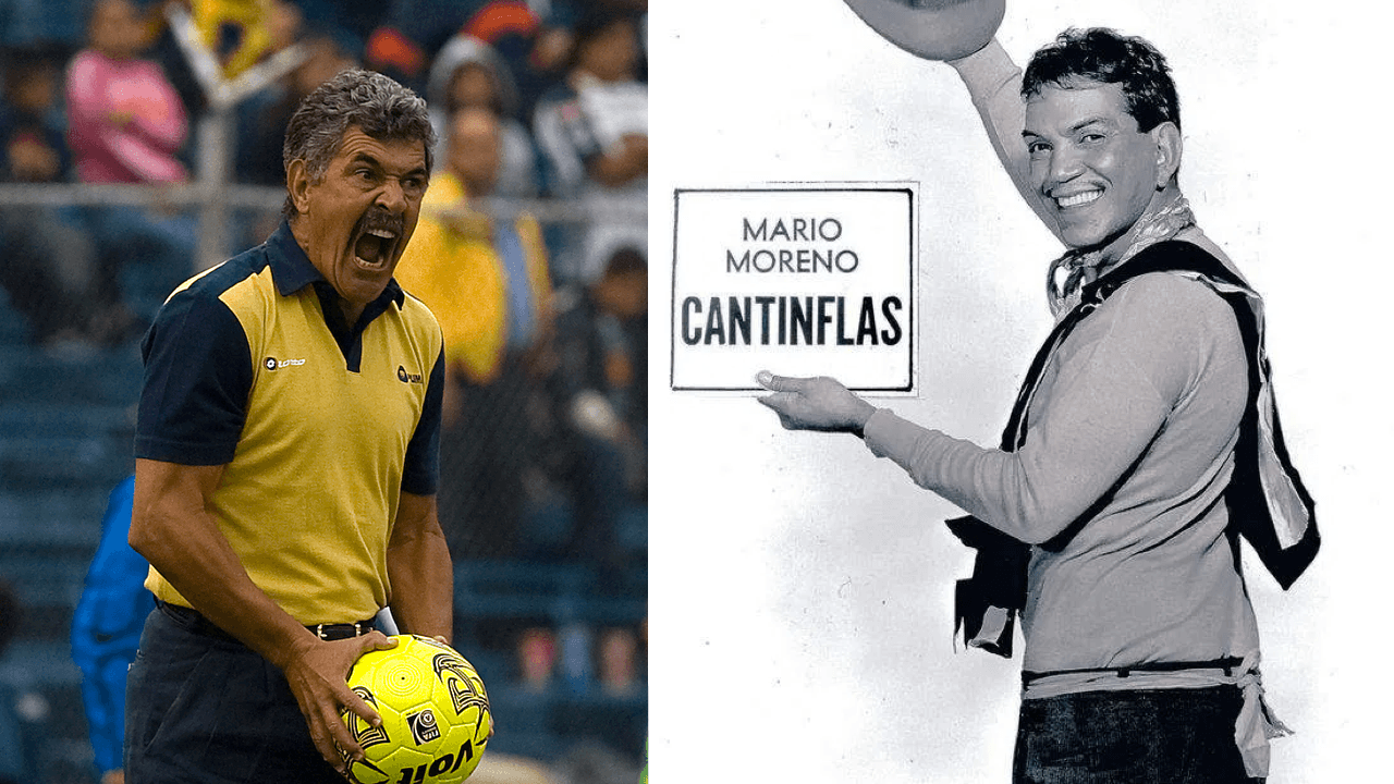 El día que el Tuca Ferretti conoció a Cantinflas