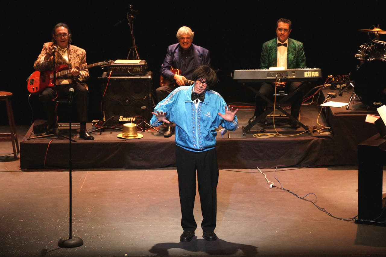 Mauricio Herrera en el escenario