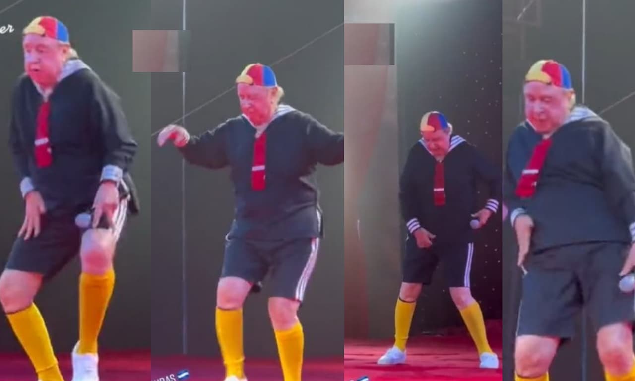 Viral: Video de Kiko a sus 78 bailando en un circo, indigna a sus fans