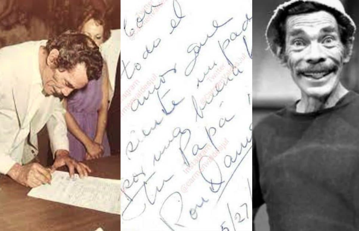 Don Ramón: ¿Qué dice el autógrafo que dejó firmado como Ron Damón?
