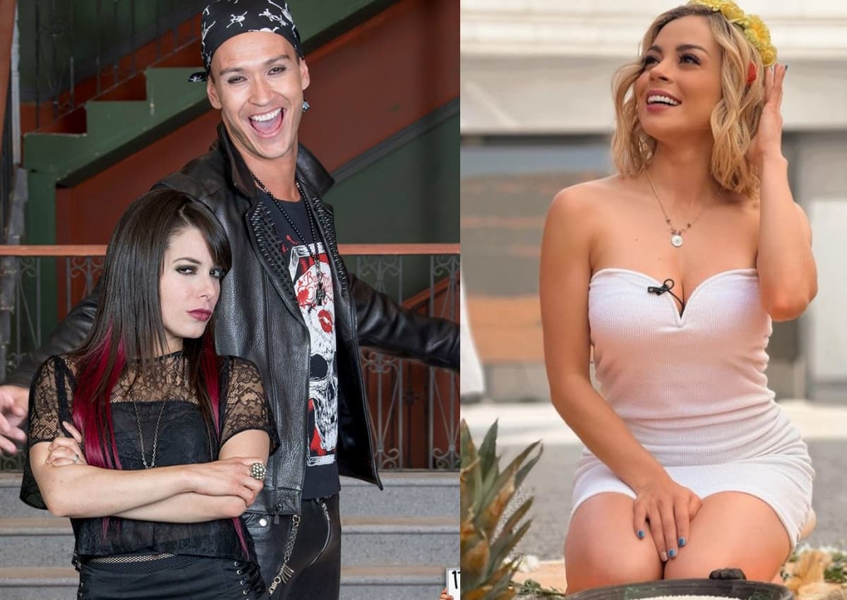 Rocko y su novia en la vida real