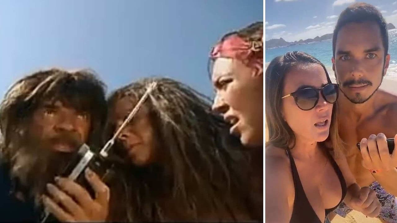 Mariazel y su esposo se divierten imitando a Federica y Ludovico P. Luche