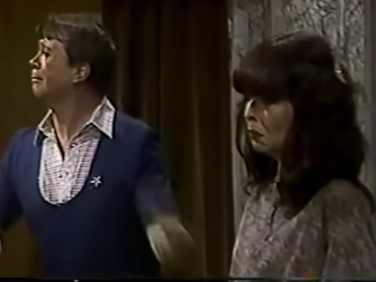 Judith Velasco con Chabelo.