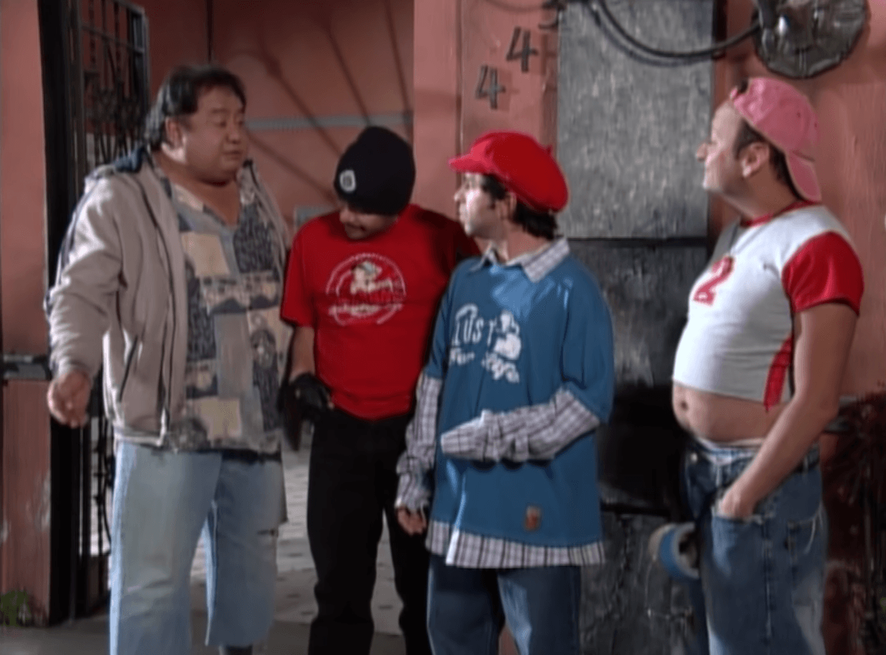 El famoso actor Charly Valentino apareció como Epiteyo, uno de los amigos de Germán. Falleció el 20 de mayo de 2016.