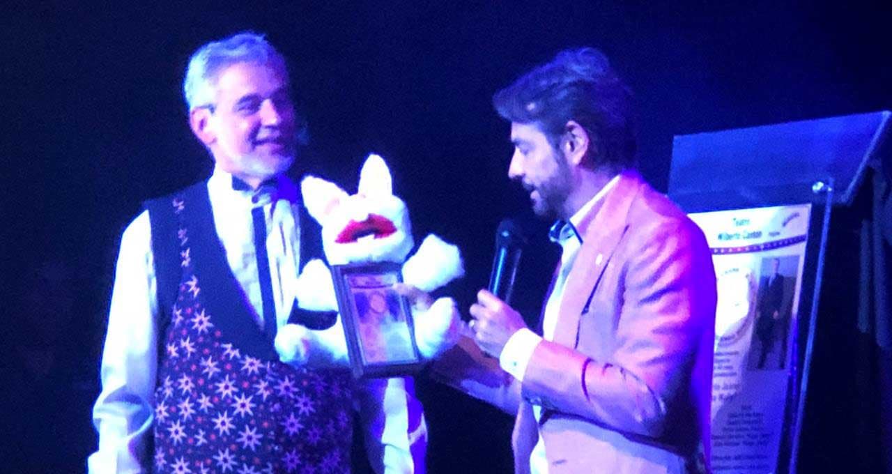 El Mago Frank y Eugenio Derbez trabajaron juntos