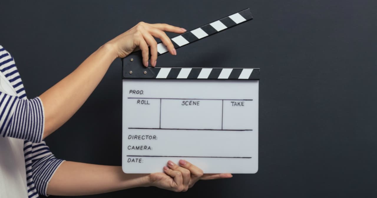 Pizarra de cine