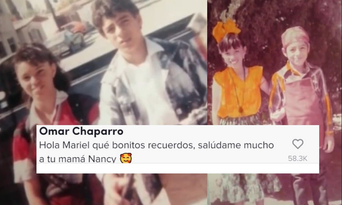 Omar Chaparro tuvo una mejor amiga en la primaria y secundaria.