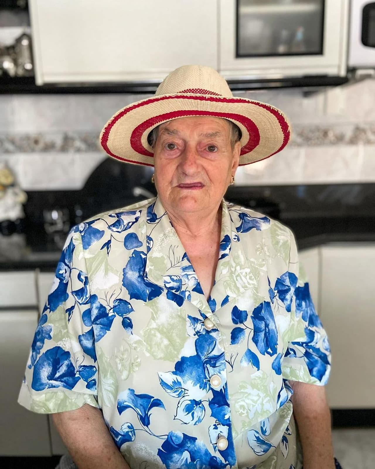 Teresa se volvió viral en TikTok por su forma de tomas su Whisky