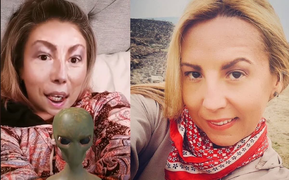Ya hicieron el filtro de Mafe Walker, la mujer que 'habla alienígena'