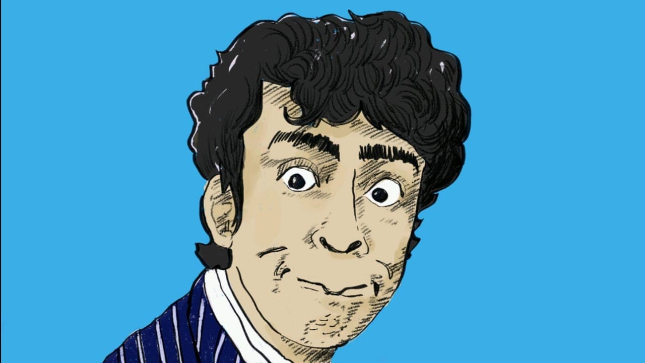 Ilustración del comediante Adalberto Martínez Resortes