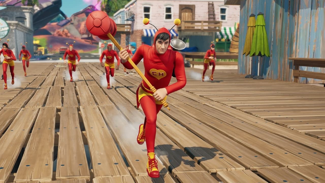 Jugadores de Fortnite no conocen al Chapulín Colorado y lo confunden