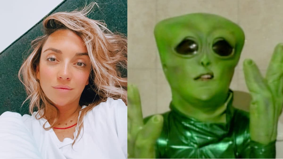 Además de ser Bibi, la vimos como un personaje de otro mundo.