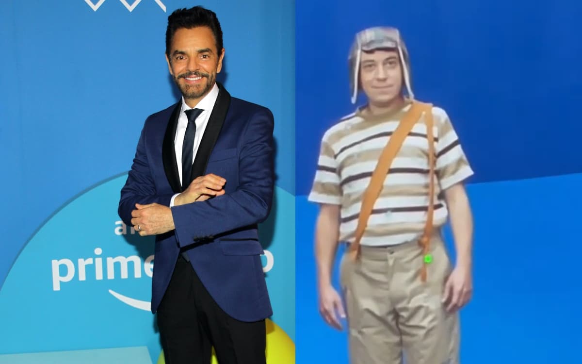 Eugenio Derbez compartió video de producción de El Chavo del 8