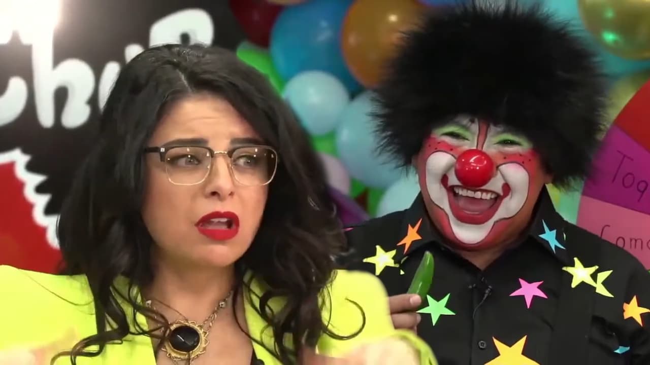 Violeta Isfel y Chuponcito perdieron juntos y mordieron un chile de castigo