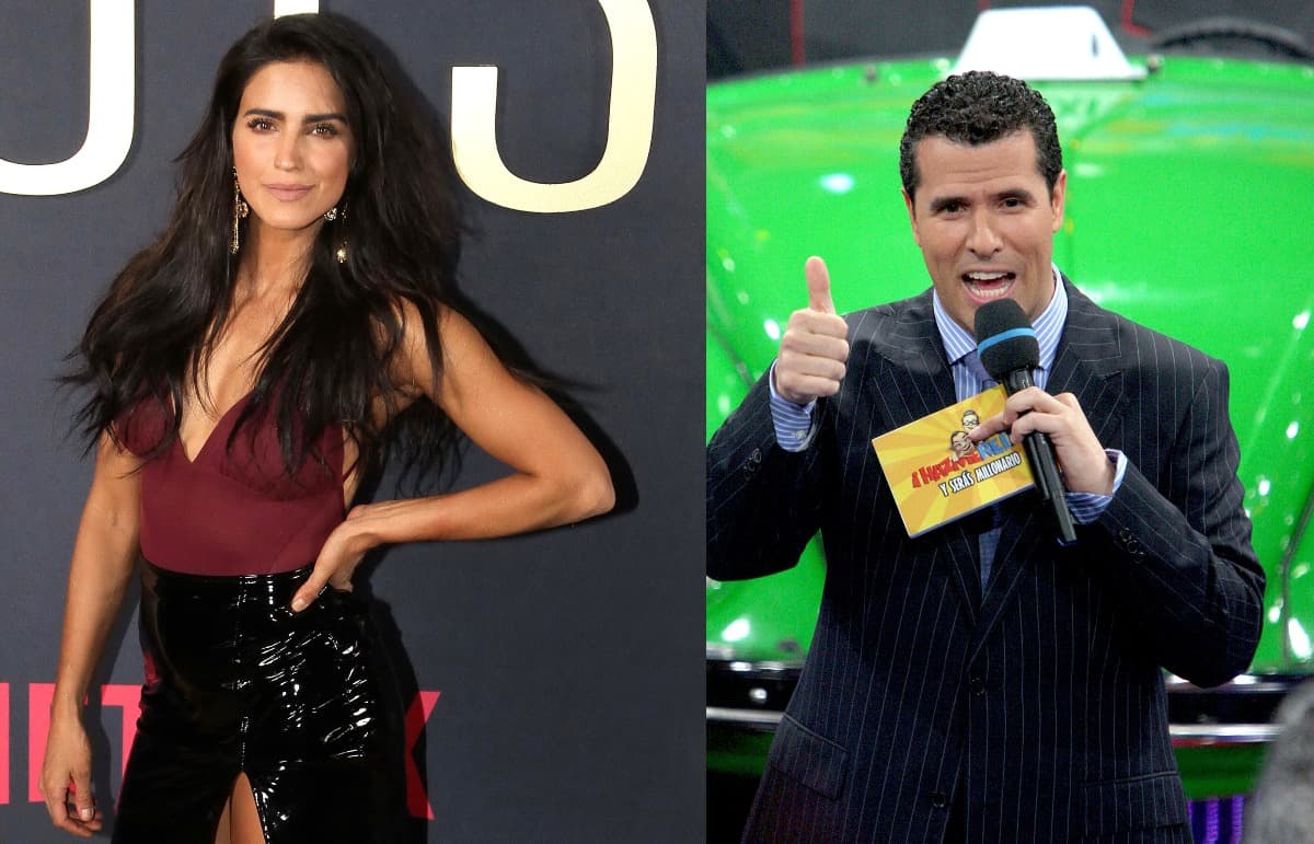 Bárbara de Regil y Marco Antonio Regil en fotos de stock.