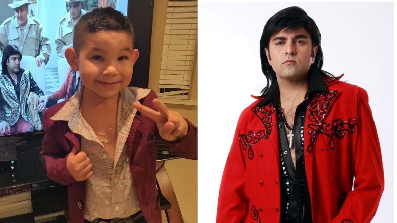 Damián hizo una fiesta de cumpleaños inspirada en Albertano