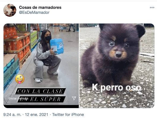 Meme sobre Bárbara de Regil