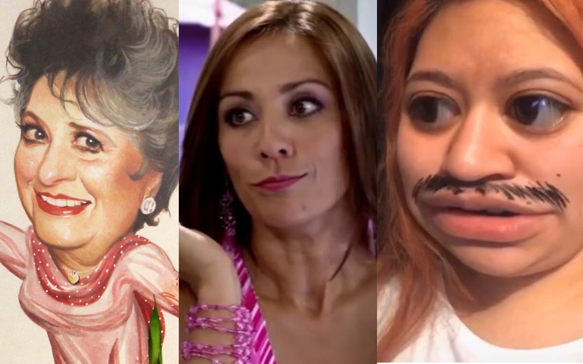 Chachita, Federica y Tomás son algunos personajes de las comediantes mexicanas.