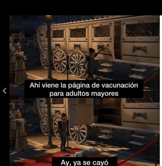 meme sobre la vacuna
