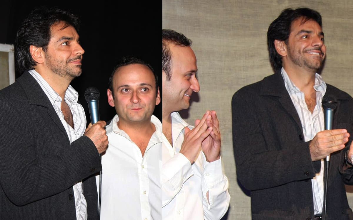 Derbez le dio su primer trabajo al actor de 'Vecinos' cuando llegó a la capital.