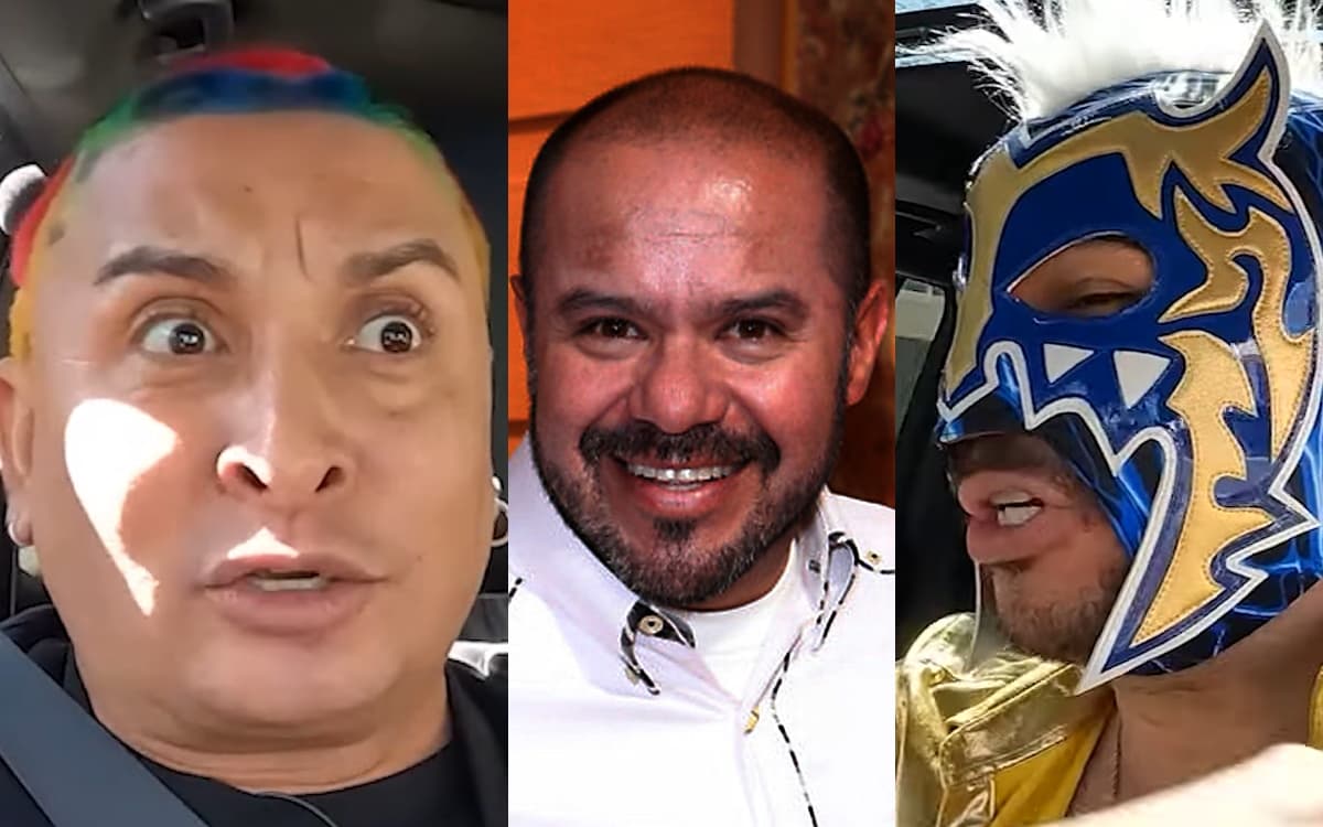 El enmascarado tuvo como invitado al comediante y recordó la polémica con su compañero.