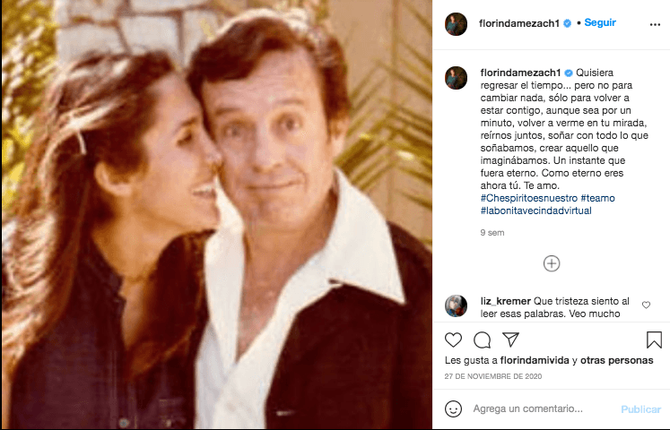 Florinda Meza y Roberto Gómez Bolaños