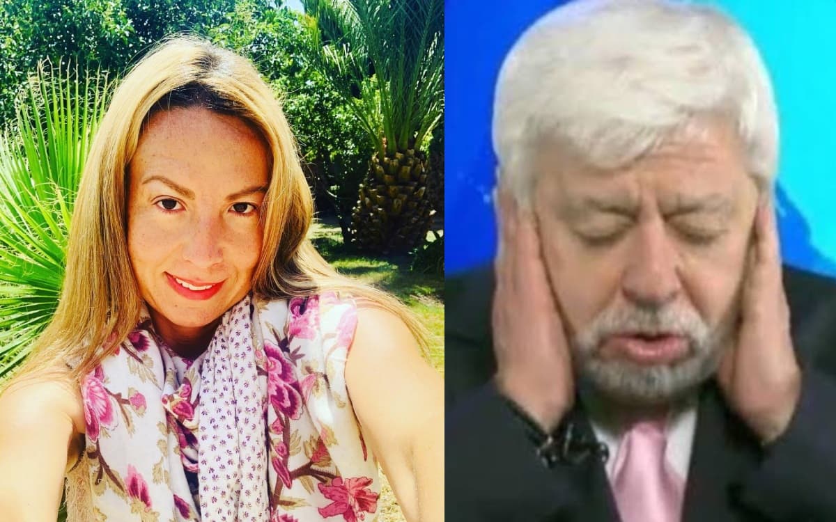 En Internet no tardaron en hacer imágenes sobre el experto en extraterrestres y la influencer.