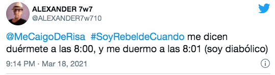 Tweets sobre Me Caigo de Risa