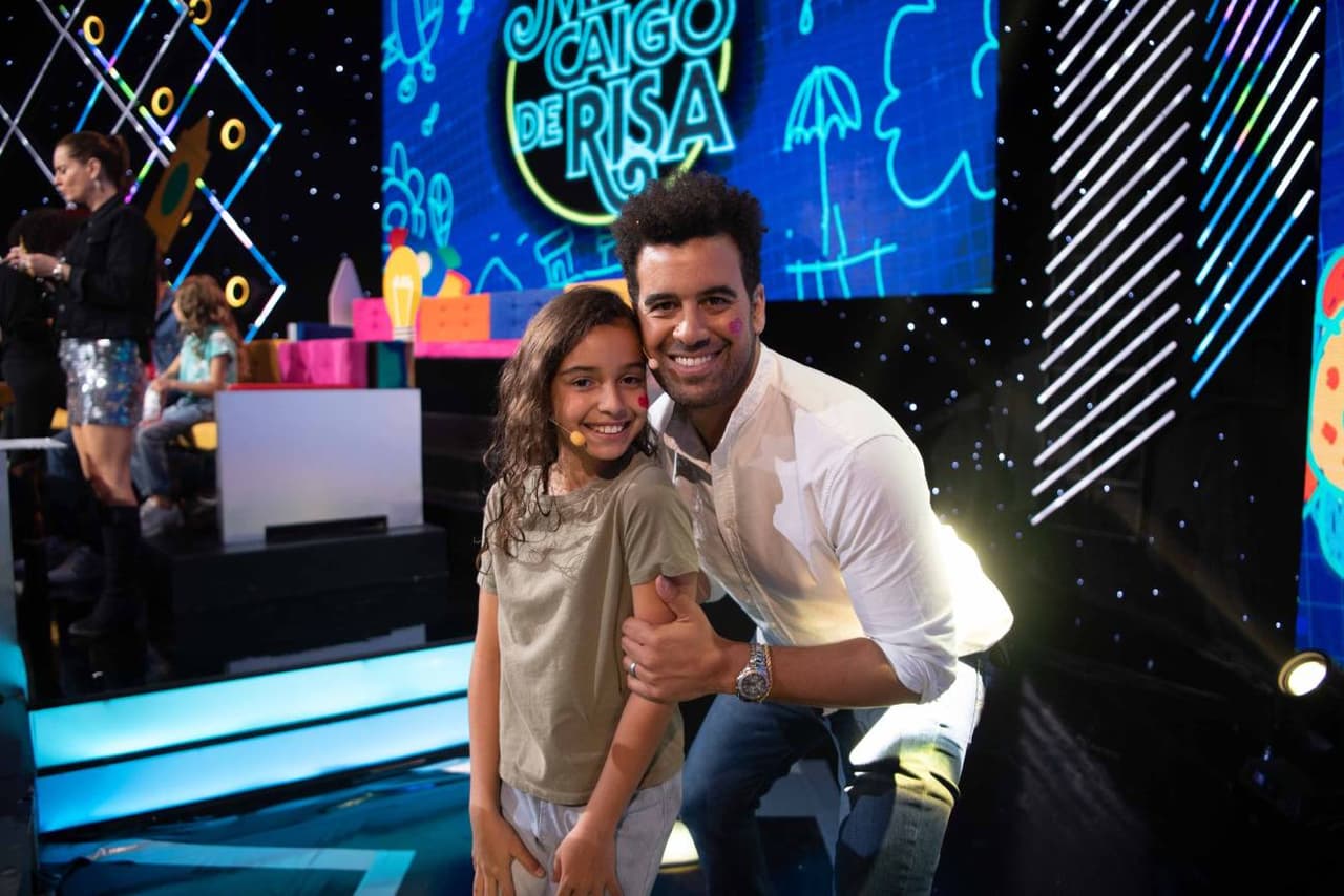 Isaac Salame en el especial del Día del Niño de la octava temporada de MCDR.