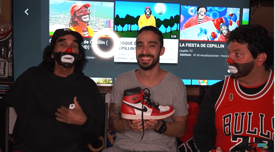 Cepillín tenía una gran cantidad de zapatos