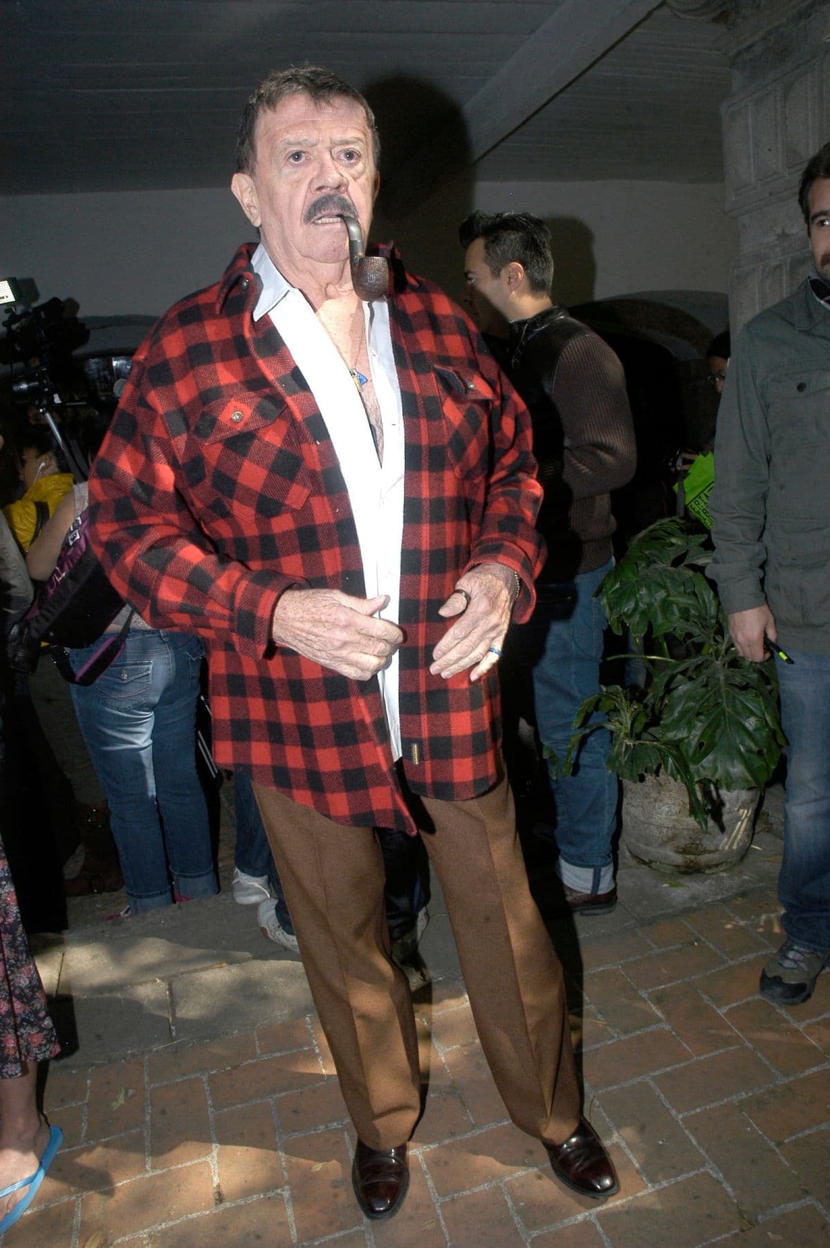 El actor interpretó a Bruno Sánchez Félix en este largometraje.