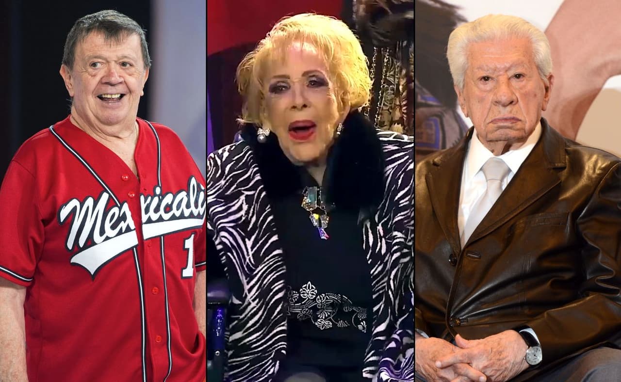 Silvia Pinal no sabe sobre la muerte de Chabelo e Ignacio López Tarso