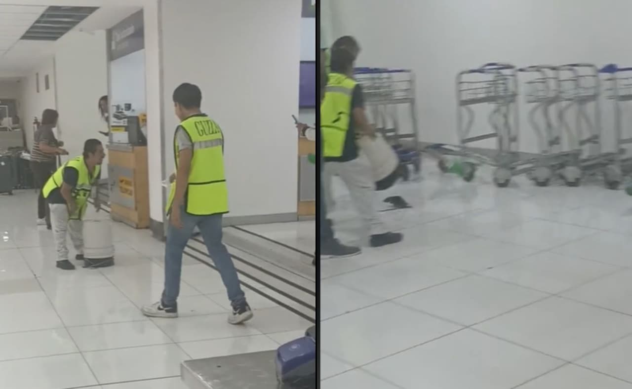 Rata provoca caos en el Aeropuerto de la Ciudad de México y la reacción de los trabajadores se vuelve viral.