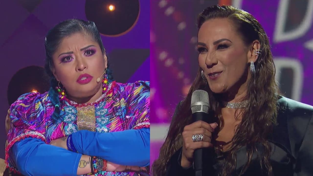 Las dos famosas tuvieron una discursión durante la transmisión.