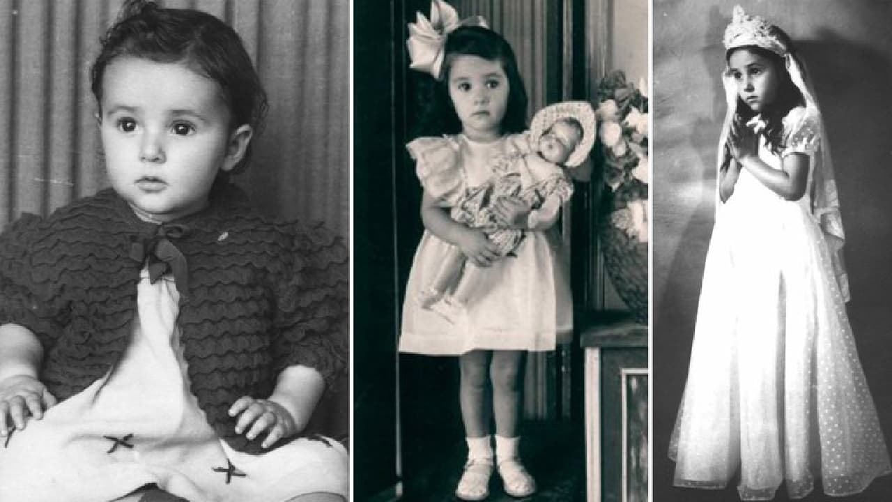 Florinda Meza de niña