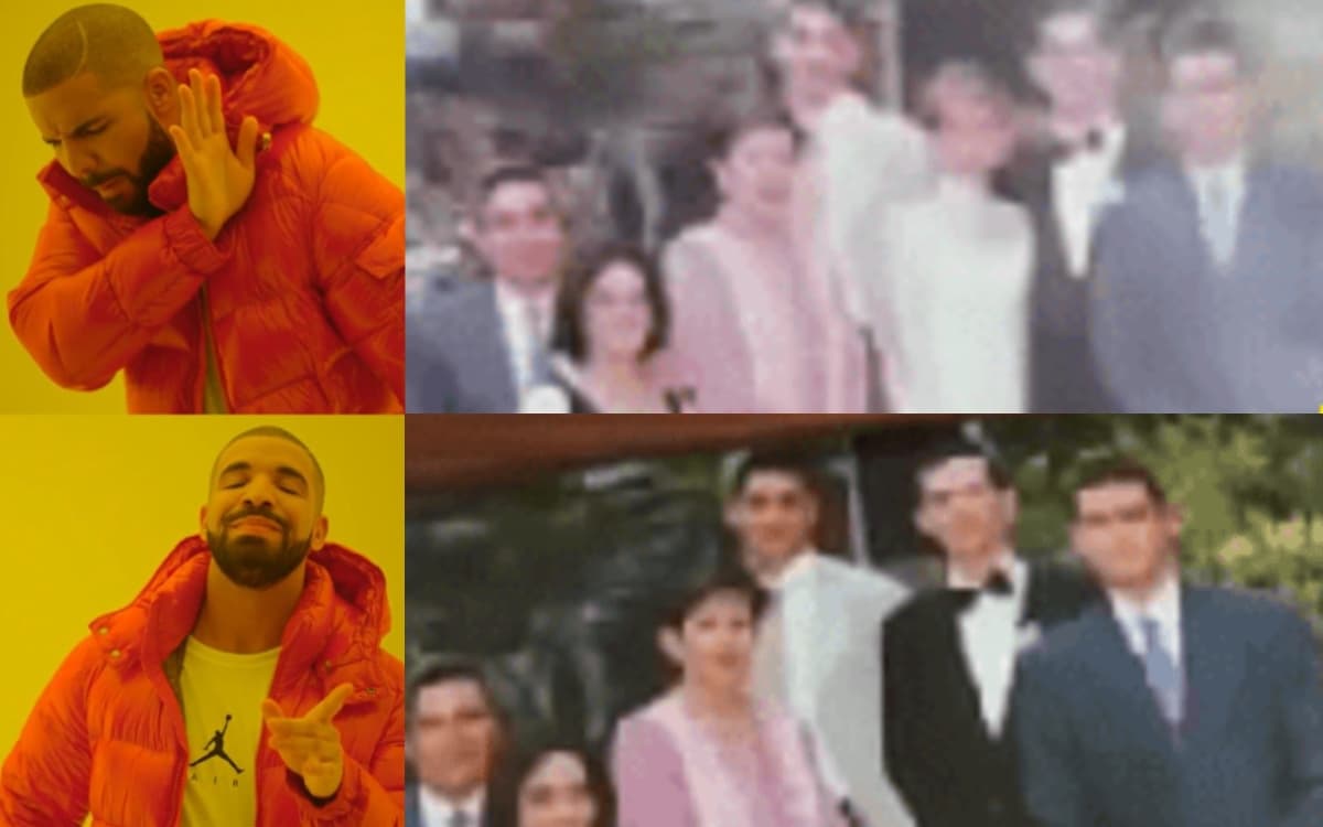 Esta suegra no quería a su nuera en la foto de la boda de su hijo y la quitó.