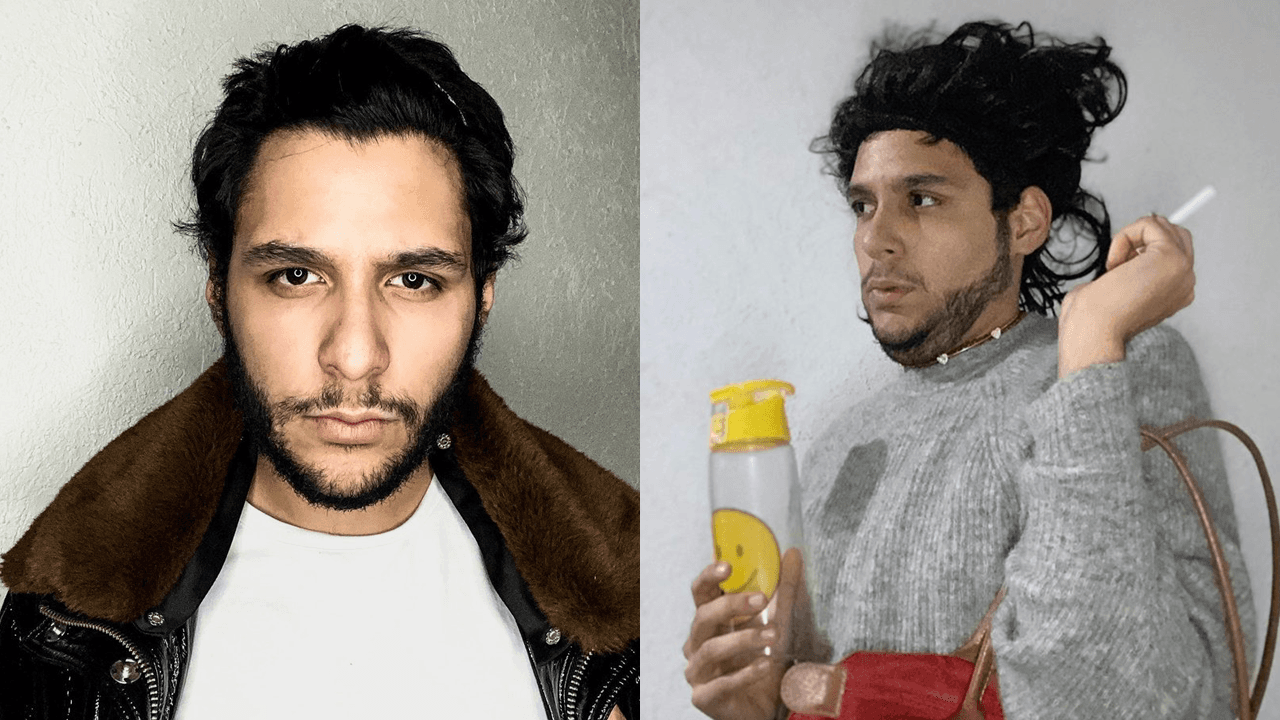 Pako de Miguel, el comediante, haciendo parodias de belleza