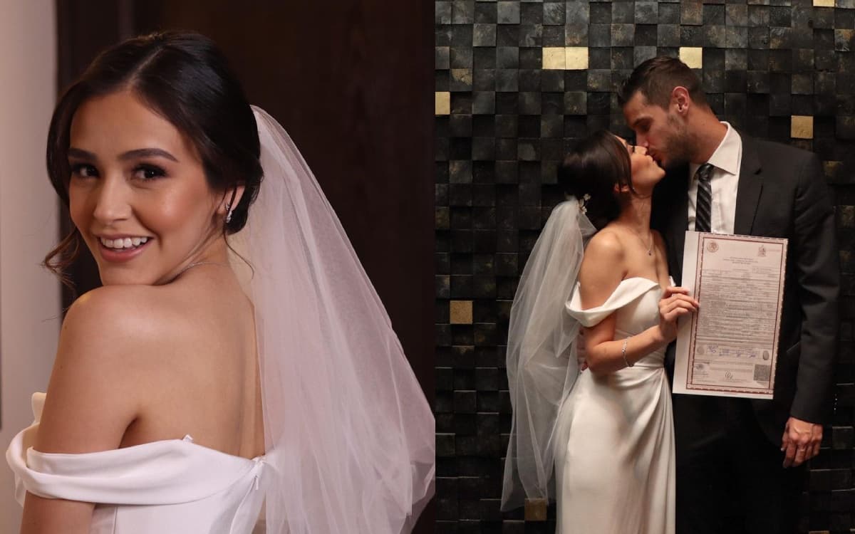 La ceremonia se hizo en Cancún.