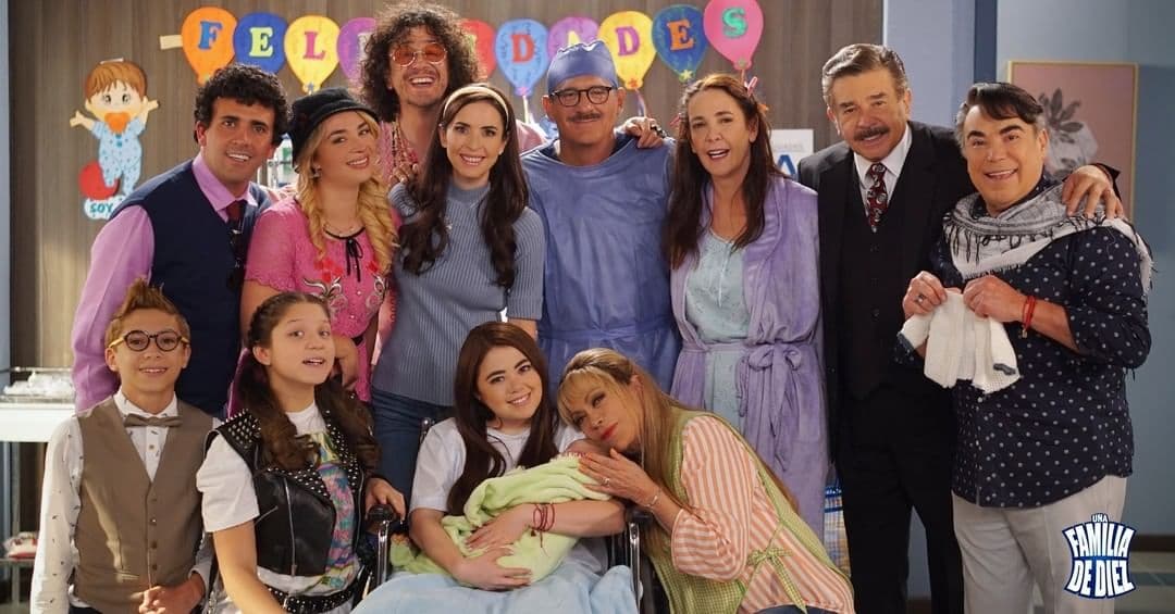 Mariana Botas ya tuvo a su bebé en la serie 'Una familia de Diez'.