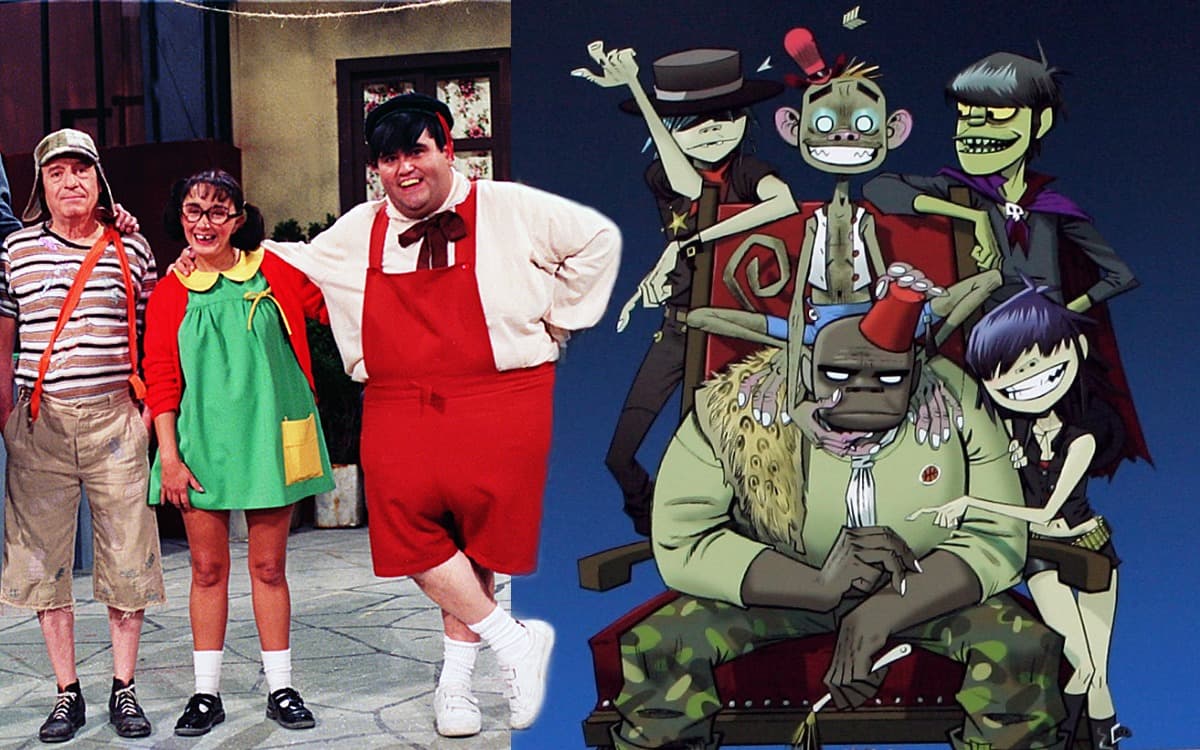 El mundo de Roberto Gómez Bolaños se cruzó con el de Damon Albarn.